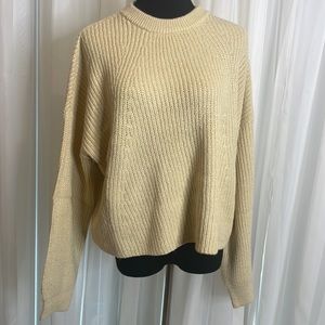 NWT Cleo Crop CrewNeck Sweater by BP, size  1X.